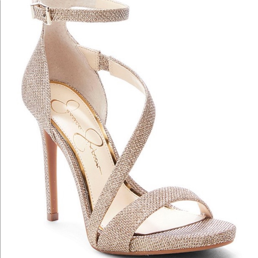 Jessica Simpson Rayli Asymmetric Dress Stiletto